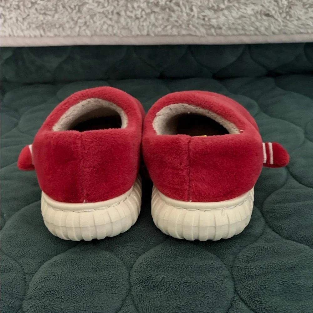 Red and White Kids Shoes